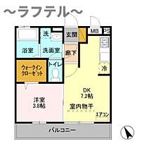 埼玉県所沢市東狭山ケ丘2丁目（賃貸アパート1LDK・1階・30.13㎡） その2