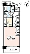 埼玉県所沢市緑町1丁目16-7（賃貸マンション1K・6階・43.68㎡） その2