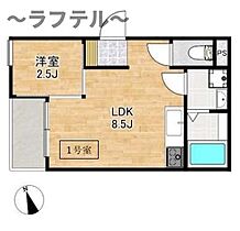 埼玉県所沢市旭町2-6（賃貸アパート1LDK・3階・25.26㎡） その2