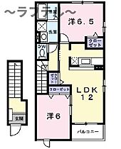 埼玉県所沢市大字山口717-1（賃貸アパート2LDK・2階・58.86㎡） その2