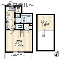 埼玉県狭山市入間川2丁目6-19（賃貸アパート1K・3階・21.11㎡） その2