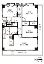 埼玉県所沢市東住吉7-11（賃貸マンション3LDK・2階・80.00㎡） その2