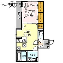 埼玉県所沢市星の宮2丁目（賃貸アパート1LDK・1階・41.06㎡） その2