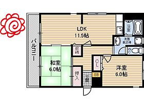 大阪府東大阪市稲田新町1丁目（賃貸マンション2LDK・2階・50.00㎡） その2