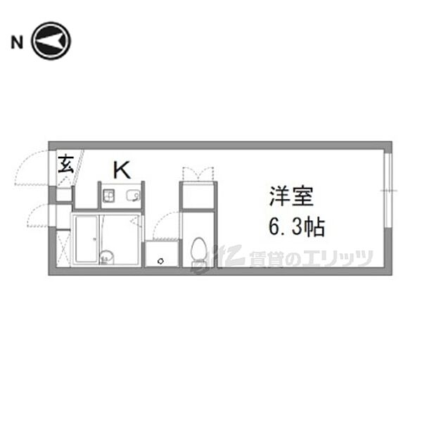 レオパレス裕 208｜奈良県大和郡山市筒井町(賃貸アパート1K・2階・19.87㎡)の写真 その2