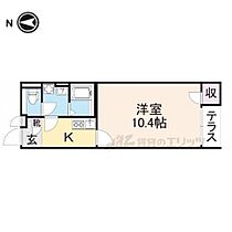 クレイノカンナ 104 ｜ 奈良県大和郡山市今国府町（賃貸アパート1K・1階・29.71㎡） その2