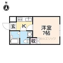 奈良県生駒市山崎新町（賃貸マンション1K・4階・21.00㎡） その2