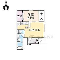 フレアデス光 108 ｜ 奈良県橿原市高殿町（賃貸アパート1LDK・1階・47.37㎡） その2