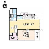 奈良県大和郡山市池沢町（賃貸アパート1LDK・1階・50.03㎡） その2