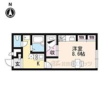 奈良県葛城市北花内（賃貸アパート1K・2階・23.18㎡） その1