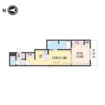 奈良県大和郡山市本町（賃貸アパート1LDK・1階・44.57㎡） その2