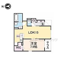 奈良県香芝市真美ヶ丘4丁目（賃貸アパート1LDK・1階・53.36㎡） その2