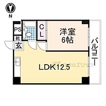 ロイヤルハイツ橿原II 205 ｜ 奈良県橿原市縄手町（賃貸マンション1LDK・2階・35.10㎡） その1