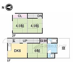 オレンジハイツ 3DKの間取図画像