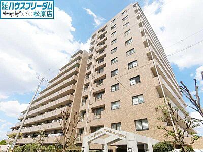 外観：11階建ての4階部分、角部屋です！