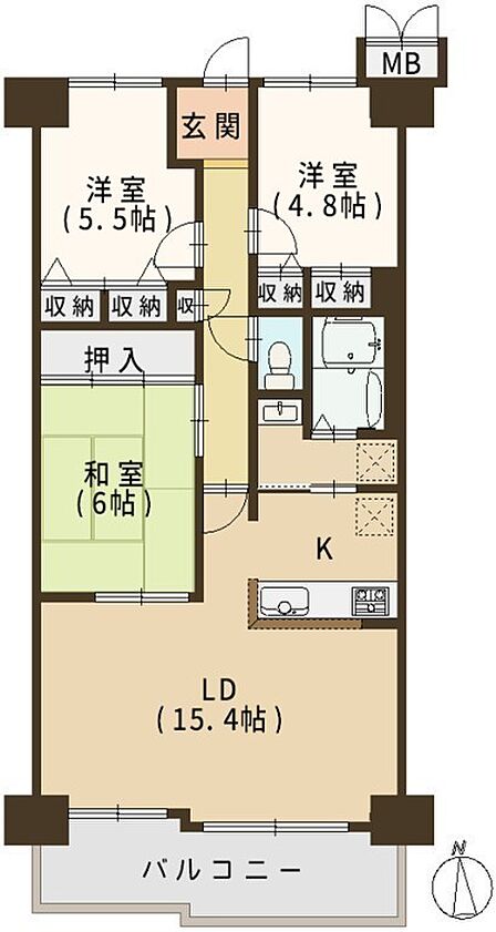 間取りはこちら♪