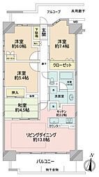 ジェイグラン・エル茨木 4LDKの間取図画像