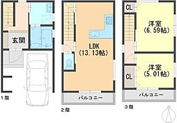 高槻市城南町 新築戸建