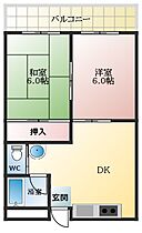 メゾン白鳥  ｜ 大阪府羽曳野市誉田3丁目（賃貸マンション2LDK・6階・42.00㎡） その2