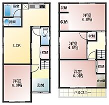 柏原市本郷4丁目戸建  ｜ 大阪府柏原市本郷4丁目（賃貸一戸建4LDK・1階・79.38㎡） その2