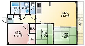 フローラルコート  ｜ 大阪府柏原市大県4丁目（賃貸マンション3LDK・1階・65.15㎡） その2