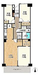間取図画像 3LDK