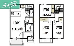 間取図画像 3LDK