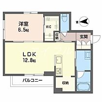 ポ・ワレア  ｜ 岡山県倉敷市鶴形2丁目737-3(仮)（賃貸マンション1LDK・2階・51.47㎡） その2