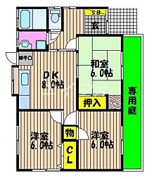 JR庭瀬駅南口貸家