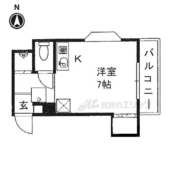 リベラル宮之阪 201｜大阪府枚方市宮之阪４丁目(賃貸マンション1R・2階・18.00㎡)の写真 その2