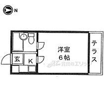 コーポ諏訪西大寺 302 ｜ 奈良県奈良市西大寺赤田町1丁目（賃貸アパート1K・3階・14.50㎡） その2