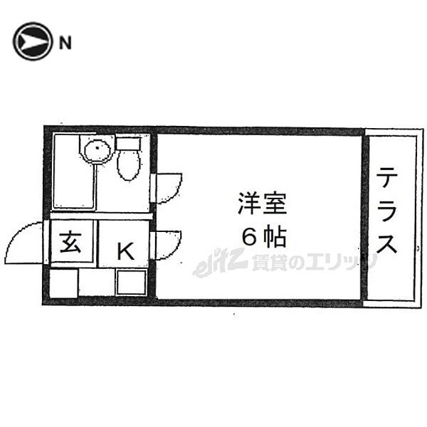 コーポ諏訪西大寺 302｜奈良県奈良市西大寺赤田町1丁目(賃貸アパート1K・3階・14.50㎡)の写真 その2