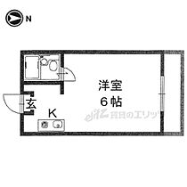 コーポ諏訪西大寺 303 ｜ 奈良県奈良市西大寺赤田町1丁目（賃貸アパート1K・3階・14.50㎡） その2