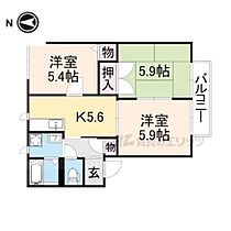 奈良県天理市三島町（賃貸アパート3K・2階・50.00㎡） その2