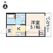 ｃａｓａ御殿山 301 ｜ 大阪府枚方市渚元町（賃貸アパート1K・3階・20.13㎡） その2