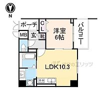 奈良県生駒市谷田町（賃貸マンション1LDK・4階・41.10㎡） その2