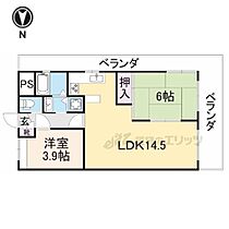 大阪府寝屋川市打上高塚町（賃貸マンション2LDK・8階・54.37㎡） その1