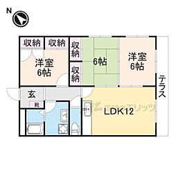 近鉄生駒線 菜畑駅 徒歩7分