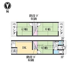 🉐敷金礼金0円！🉐京阪本線 牧野駅 バス9分 招堤口下車 徒歩2分