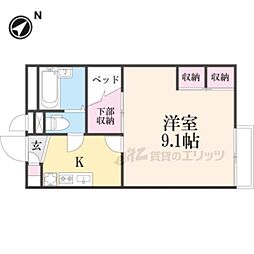 近鉄生駒線 菜畑駅 徒歩7分