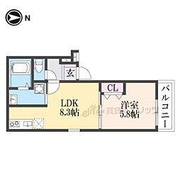 片町線 鴻池新田駅 徒歩2分