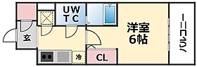 エスリード新梅田ノースポイント  ｜ 大阪府大阪市北区中津6丁目7-7（賃貸マンション1K・2階・20.52㎡） その2