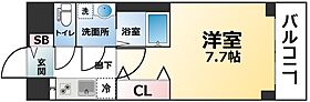 MELDIA CREST TAPP NAMBA WEST  ｜ 大阪府大阪市浪速区浪速東1丁目8-1（賃貸マンション1K・12階・25.32㎡） その2