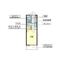 フォレスタ戸田公園  ｜ 埼玉県戸田市下前2丁目（賃貸マンション1K・3階・20.81㎡） その2