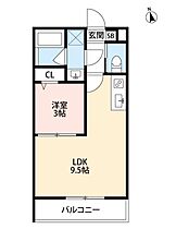 ココサクラ  ｜ 埼玉県さいたま市見沼区東大宮5丁目（賃貸アパート1LDK・3階・29.07㎡） その2