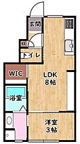 アマネクウエスト  ｜ 滋賀県彦根市栄町1丁目（賃貸アパート1LDK・1階・30.10㎡） その2