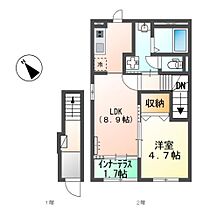 高宮町アパート新築工事  ｜ 滋賀県彦根市高宮町（賃貸アパート1LDK・2階・42.34㎡） その2