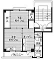 ビレッジハウス清水2号棟3階2.5万円