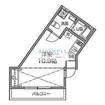 グランエッグス学芸大学 206 ｜ 東京都世田谷区野沢３丁目14-18（賃貸アパート1R・2階・24.10㎡） その2