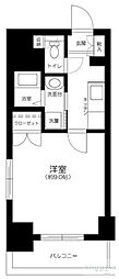 フレールK&Y 1Kの間取図画像